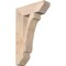 Ekena Millwork Legacy Slat Smooth Bracket, Douglas Fir, 5 1/2"W x 20"D x 32"H BKT06X20X32LEC06SDF - alternate 1